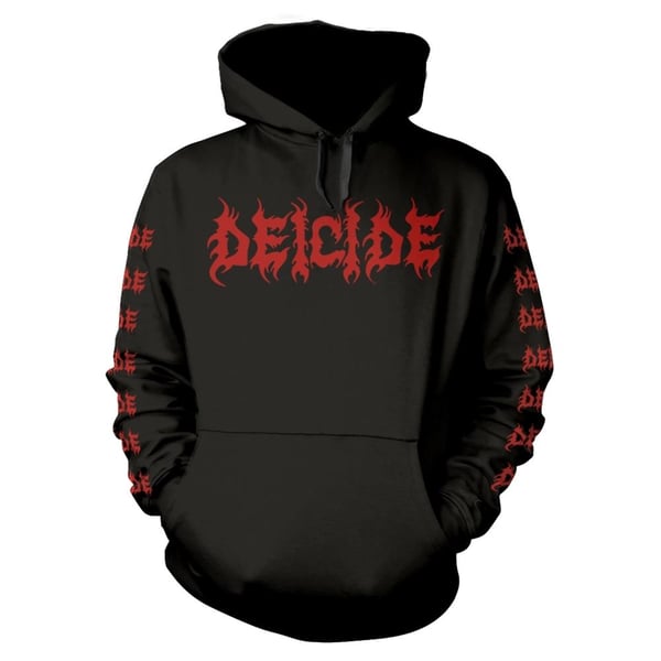 Deicide Unisex Hoodie med logo til voksne