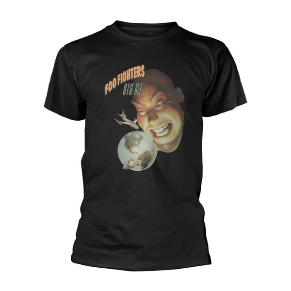 Foo Fighters Unisex Adult Big Me Globe T-Shirt