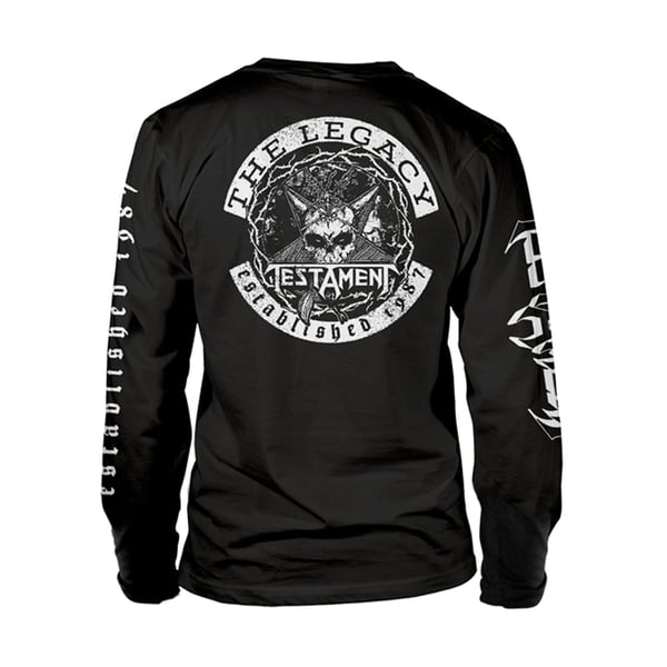 Testament Unisex Adult The Legacy Long-Sleeved T-Shirt