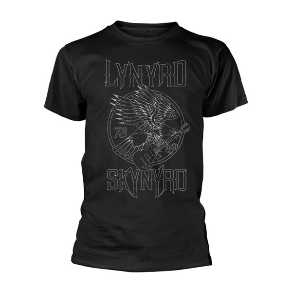 Lynyrd Skynyrd Unisex Aikuisten 73 Eagle Kitara T-paita
