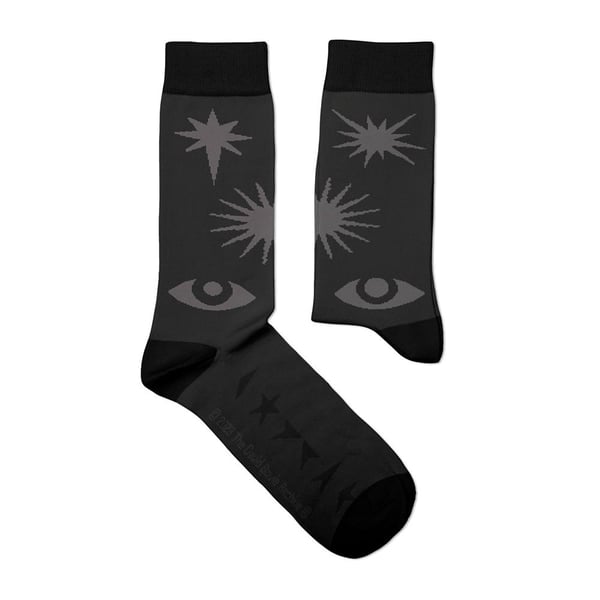 David Bowie Unisex Adult Blackstar Socks David Bowie Unisex Adult Blackstar Socks