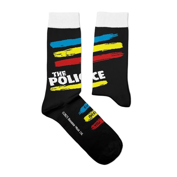 The Police Unisex Adult Synchronicity Socks