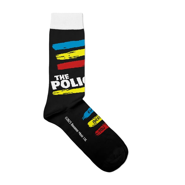 The Police Unisex Adult Synchronicity Socks