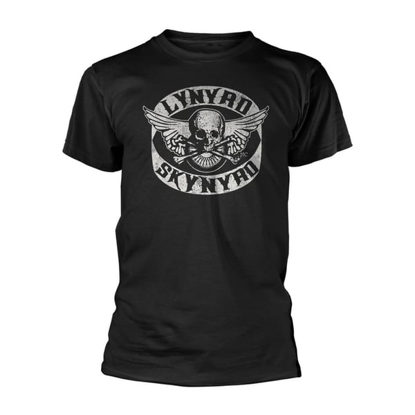 Lynyrd Skynyrd Unisex Vuxen Biker Badge T-Shirt
