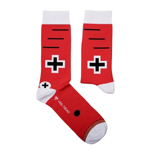 Red Baron Unisex Adult Aeroplane Socks