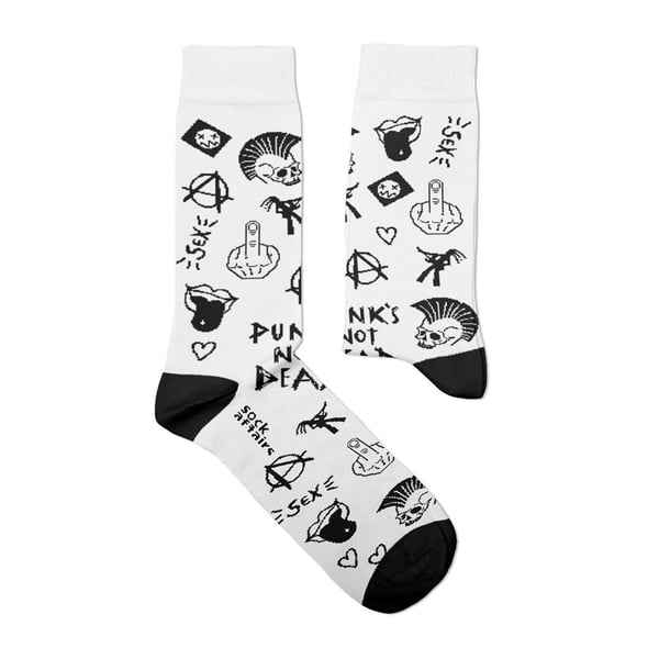 Punk´s Not Dead Unisex Adult Socks