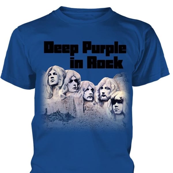Deep Purple Unisex aikuisten In Rock T-paita