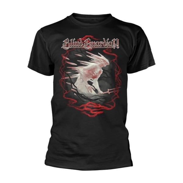 Blind Guardian Unisex Aikuisten God Machine Tour 24 Selkäpainatuksella T-paita