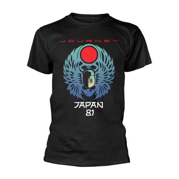 Journey Unisex Aikuisten Japani 81 T-paita