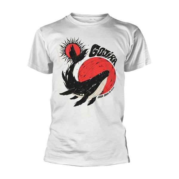 Gojira Unisex Aikuisten Whale Sun Moon Luomu T-paita