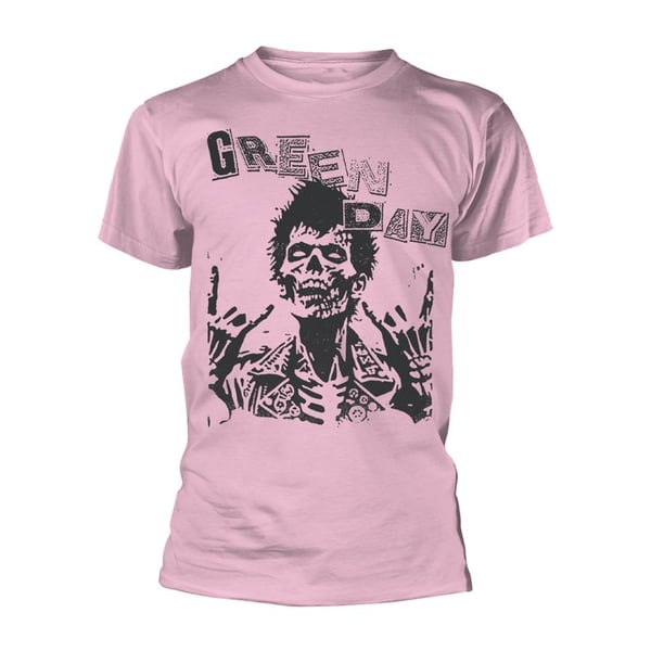 Green Day Unisex Adult Billie Joe Zombie T-Shirt