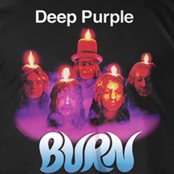 Deep Purple Unisex aikuisten Burn T-paita