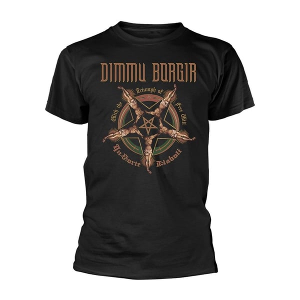 Dimmu Borgir Unisex Aikuisten Free Will T-paita