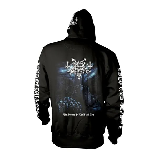 Dark Funeral Unisex Adult The Secrets Of The Black Arts Hoodie