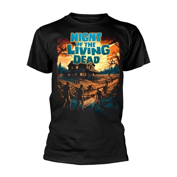 Night Of The Living Dead Unisex Aikuisten Siege 2 T-paita