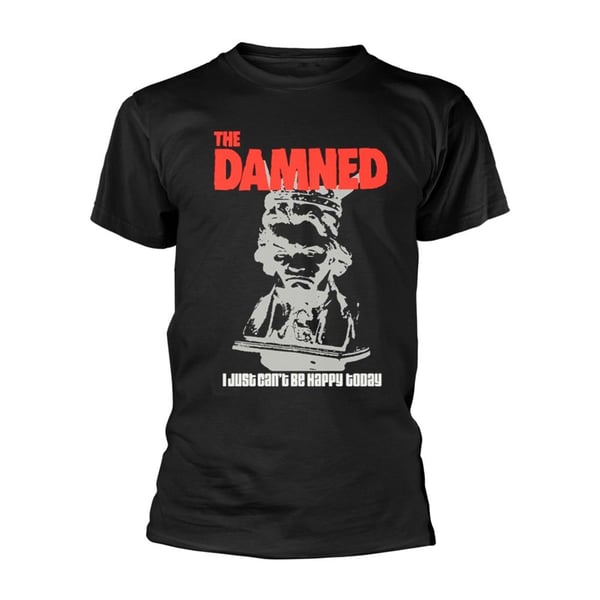 The Damned Unisex aikuisten I Just Can´t Be Happy Today T-paita