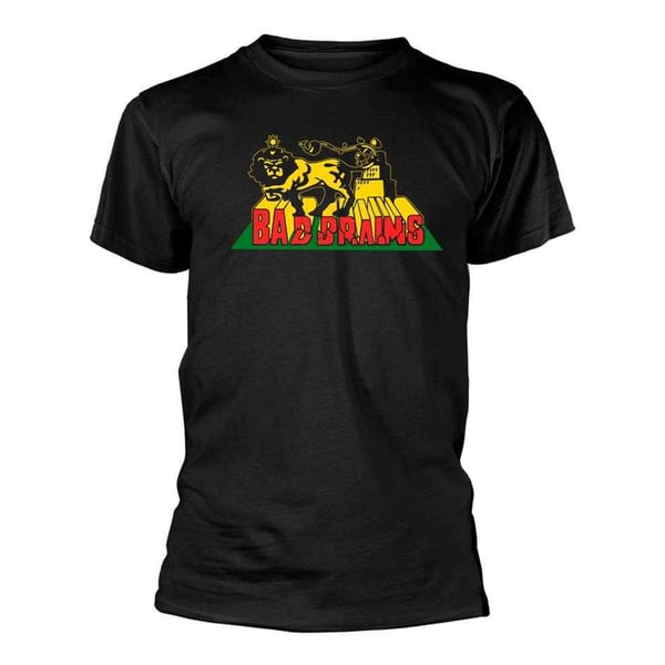 Bad Brains Unisex Adult Lion Crush T-Shirt