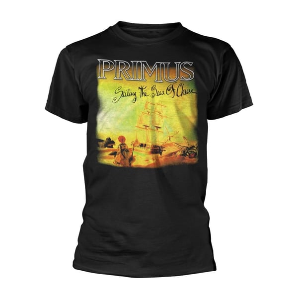 Primus Unisex Vuxen Sailing The Seas Of Cheese T-Shirt