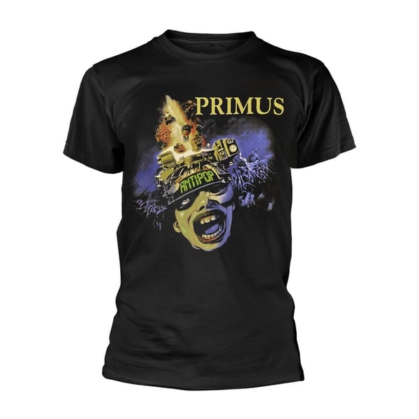 Primus Unisex aikuisten Antipop lyhythihainen T-paita