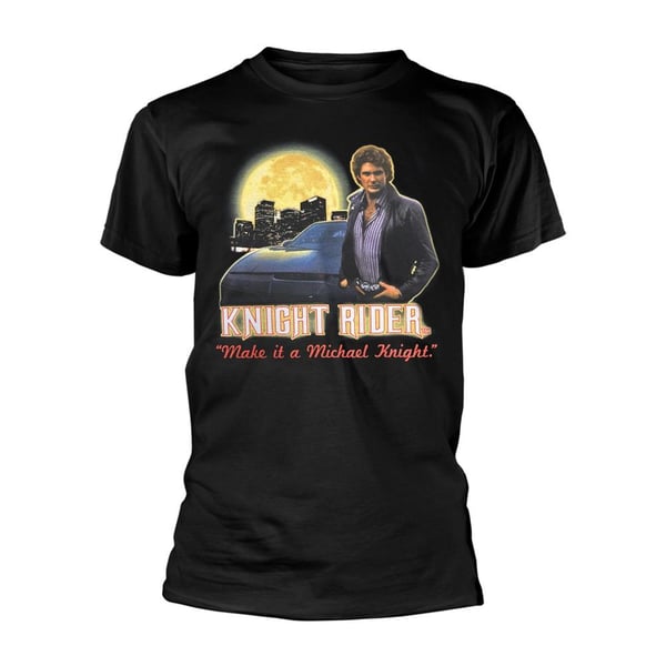 Knight Rider Unisex Aikuisten Make It A Michael Knight Lyhythihainen T-paita