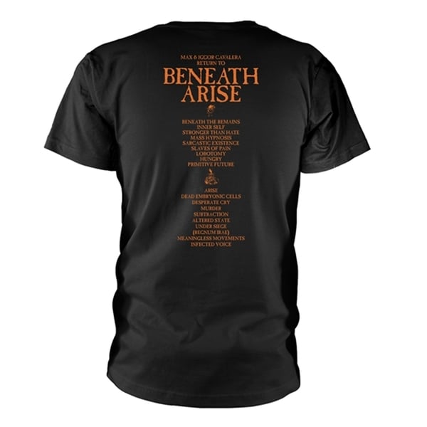 Cavalera Unisex Aikuisten Beneath Arise T-paita