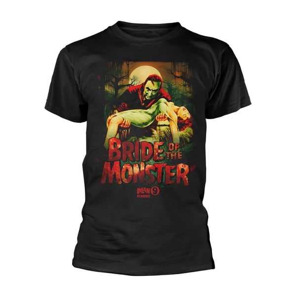 Plan 9 Unisex aikuisten Bride Of The Monster T-paita