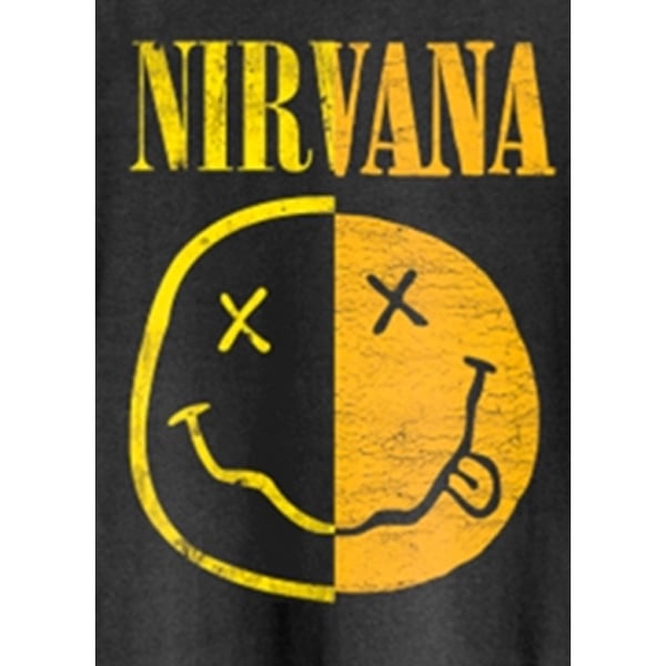 Nirvana Unisex aikuisten yhdistelmä-T-paita