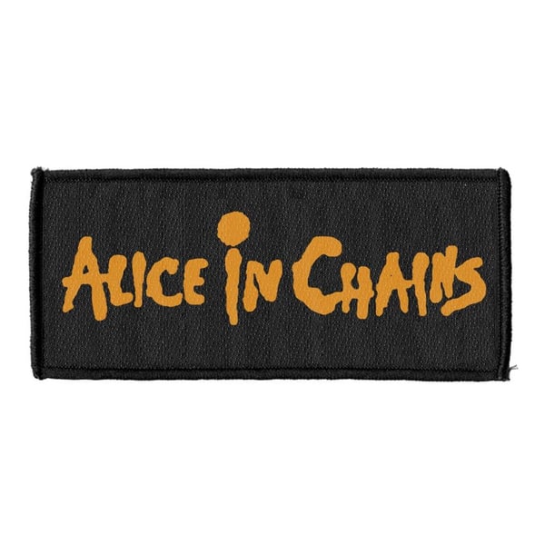 Alice In Chains Woven Logo Patch