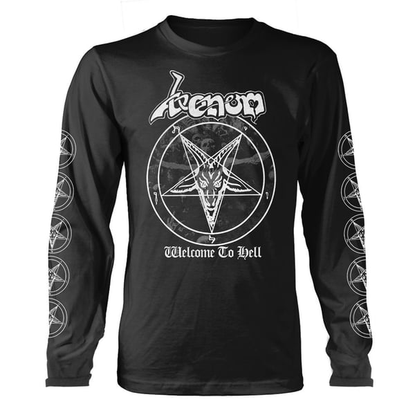 Venom Unisex Adult Welcome To Hell Long-Sleeved T-Shirt