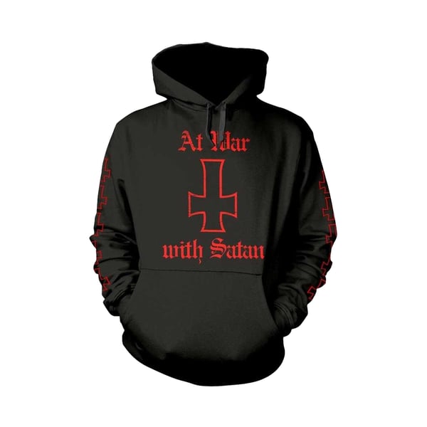 Venom Unisex Vuxen At War With Satan Hoodie
