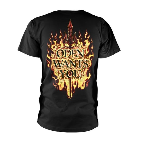 Amon Amarth Unisex T-shirt til voksne Oden vil have dig