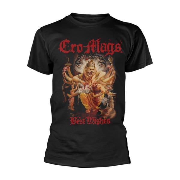 Cro-Mags Unisex T-shirt med bedste ønsker til voksne