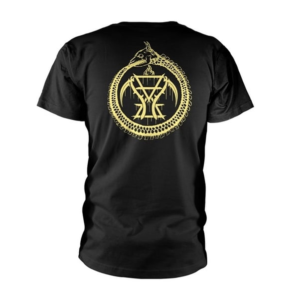 Cattle Decapitation Unisex T-shirt med print af ryggen af Reaper Ramirez til voksne