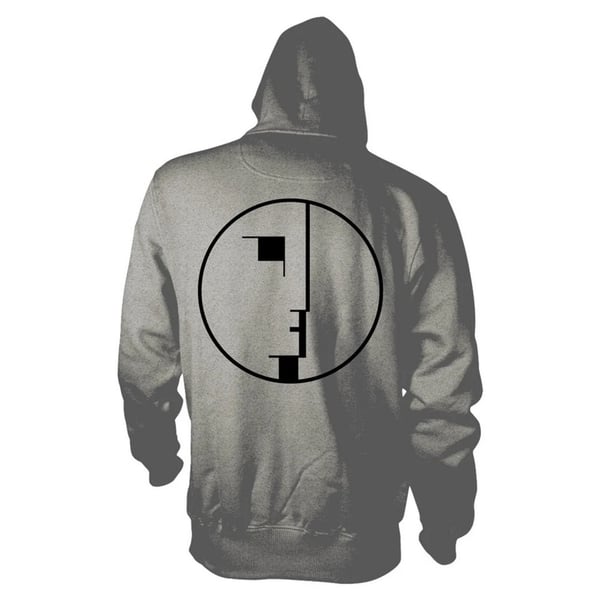 Bauhaus Unisex Adult Logo Full Zip Hoodie