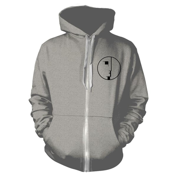 Bauhaus Unisex Adult Logo Full Zip Hoodie