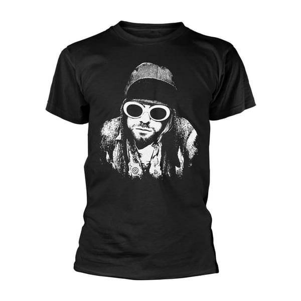 Kurt Cobain Unisex voksen monokrom T-shirt til voksne