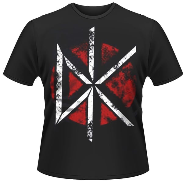 Dead Kennedys Unisex Aikuisten Kulunut Logo T-paita