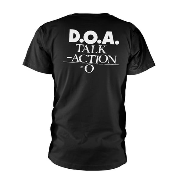 D.O.A. Unisex aikuisten Talk Action T-paita