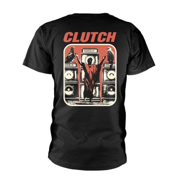 Clutch Unisex Aikuisten Messiah T-paita