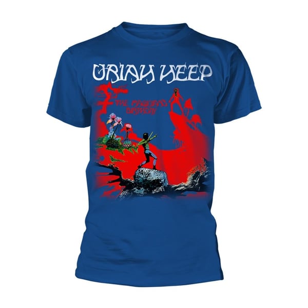 Uriah Heep Unisex voksen The Magicians fødselsdags T-shirt