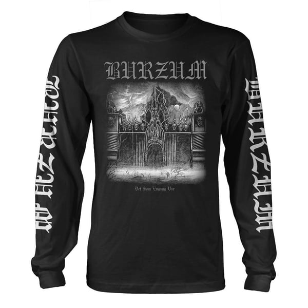 Burzum Unisex Aikuisten Det Som Engang Var 2013 Pitkähihainen T-paita