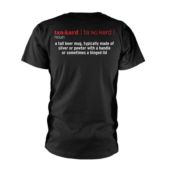 Tankard Unisex Aikuisten Alkoholimetalli T-paita