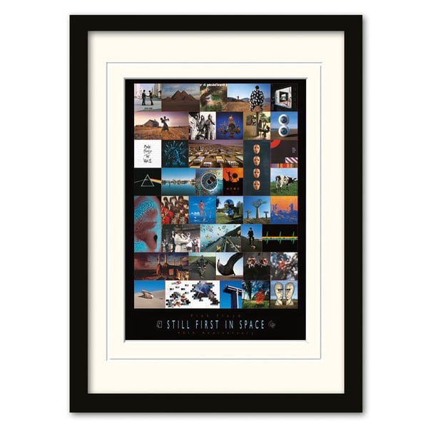 Pink Floyd 40th Anniversary Mounted Print