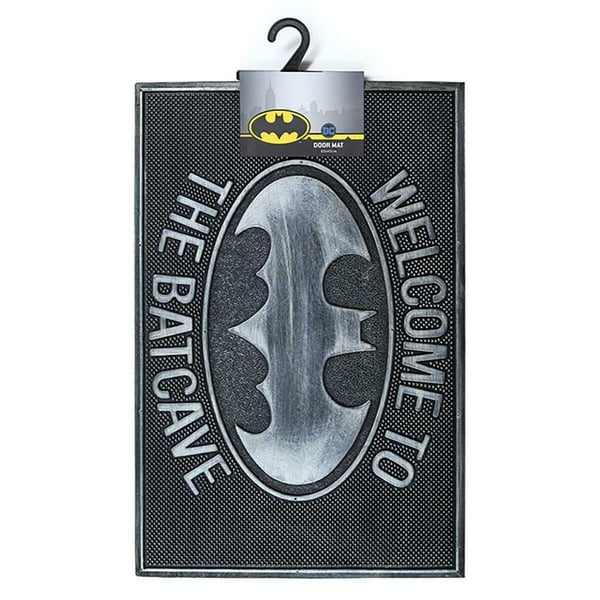 Batman Welcome To The Batcave Rubber Door Mat
