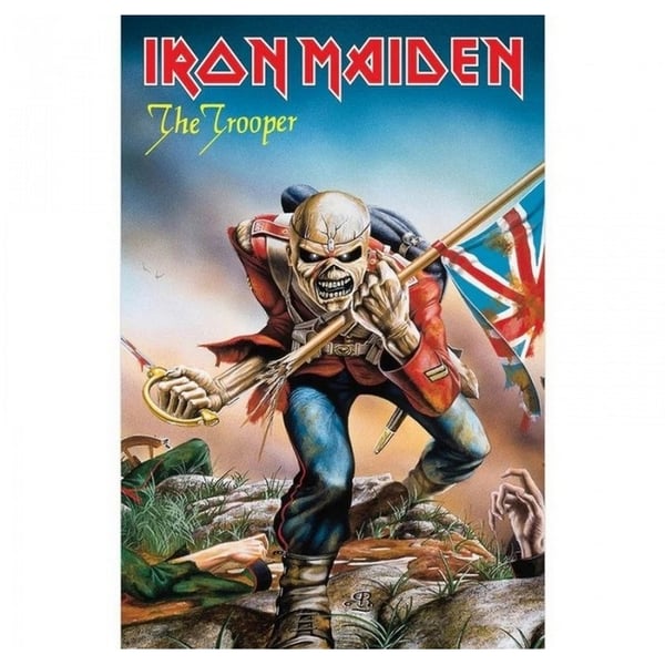 Iron Maiden The Trooper -maksimijuliste