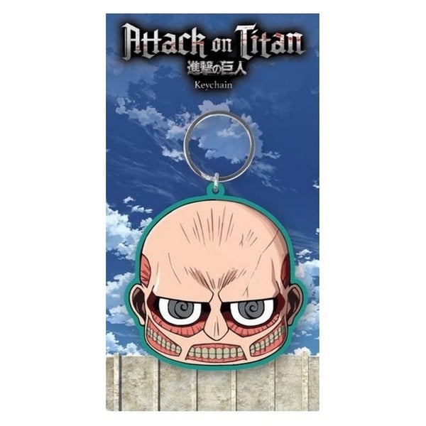 Attack on Titan S3 Rubber Colossal -avainrengas