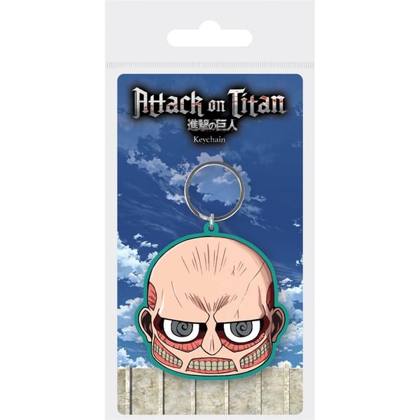 Attack on Titan S3 Rubber Colossal -avainrengas