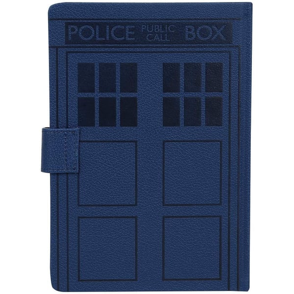 Doctor Who Tardis A5 Notebook