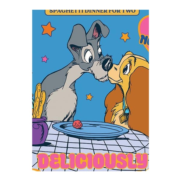 Disney Storybook Time Deliciously Romantic Paper Print