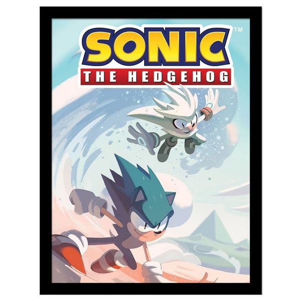 Sonic The Hedgehog Wave Kehystetty Juliste